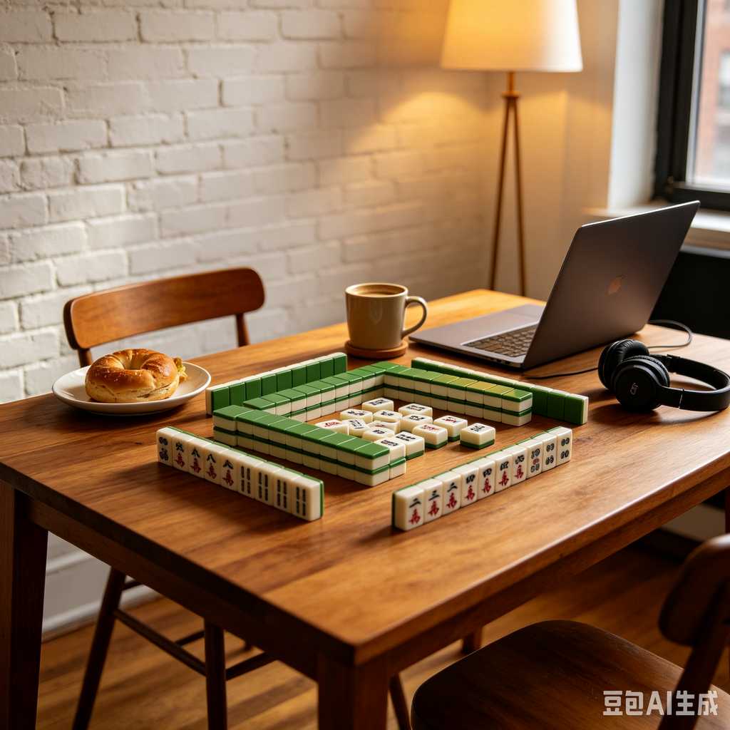 black luxury mahjong set